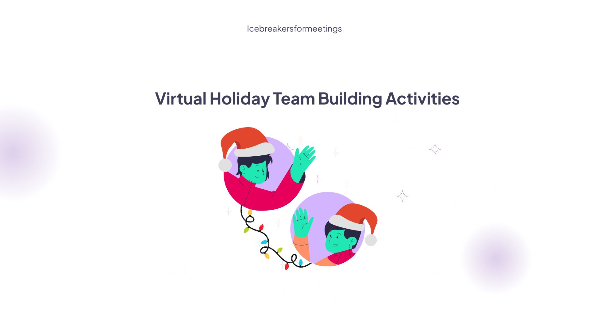 virtual holiday team building activities